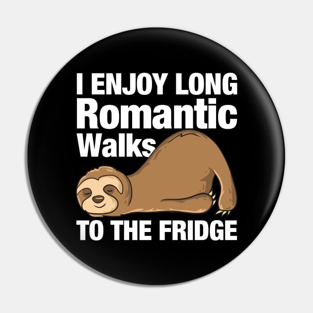 Funny Sloth Saying Sloth Meme Lazy Sloth Pin by EQDesigns