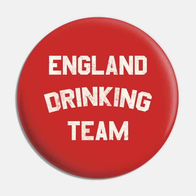 England Drinking Team Pin by pelicanfly