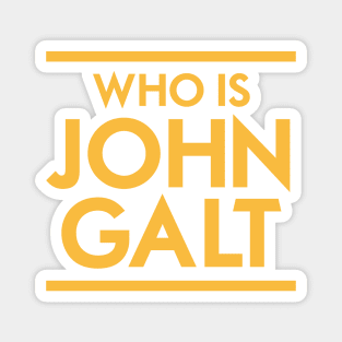 Who is John Galt Magnet