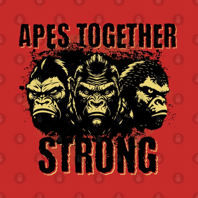 Apes. Together. Strong. by Grimm Book