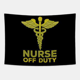 Nurse Off Duty Tapestry