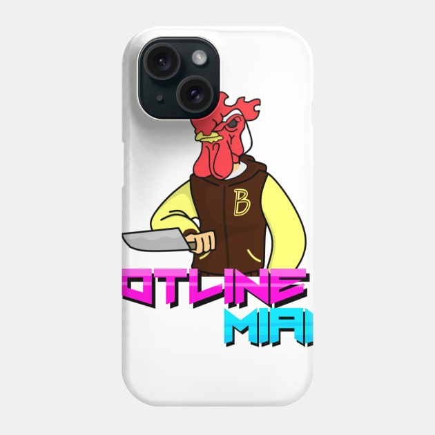 Jacket - Hotline Miami Phone Case by KingOfCrazy