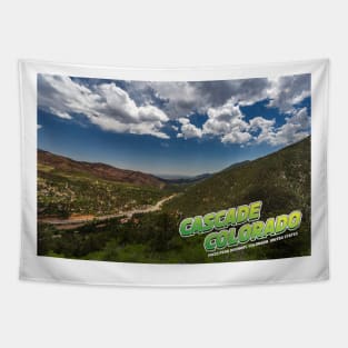 Cascade Colorado from Pikes Peak Highway Tapestry