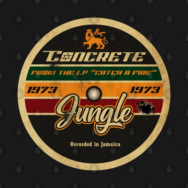 Concrete Jungle Reggae LP by CTShirts