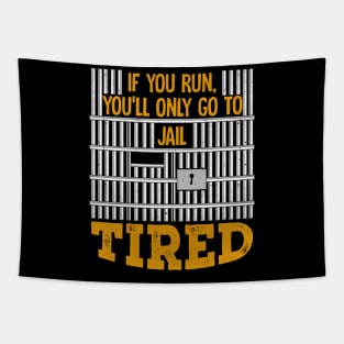 Funny Police Inspector Officer Gift Tapestry