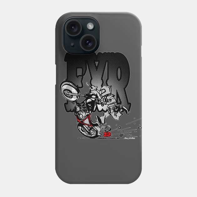 FXR wheelie Phone Case by the_vtwins