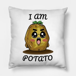 Funny Potato, I am Potato Pillow