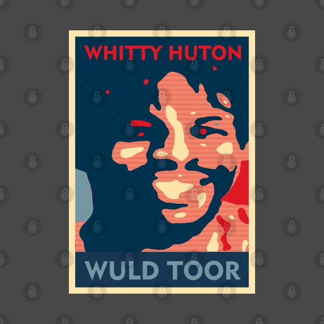 Whitty Hutton P Buton by Girladies Artshop