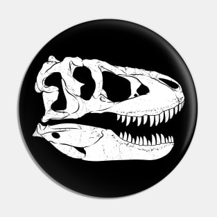 Tarbosaurus fossil skull Pin