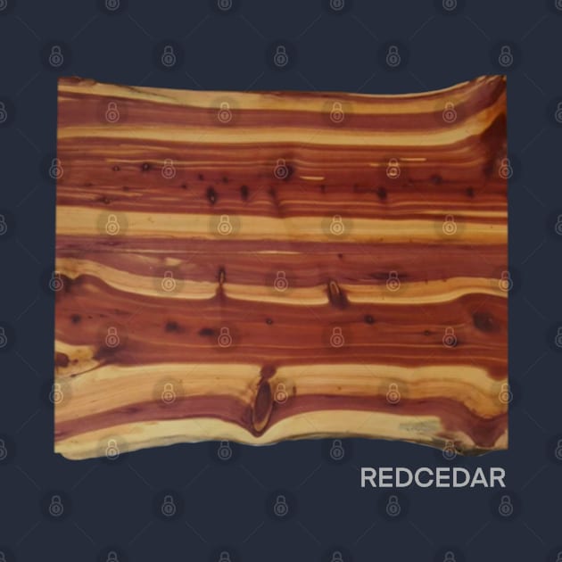 REDCEDAR wood Tee by HappyAxedents