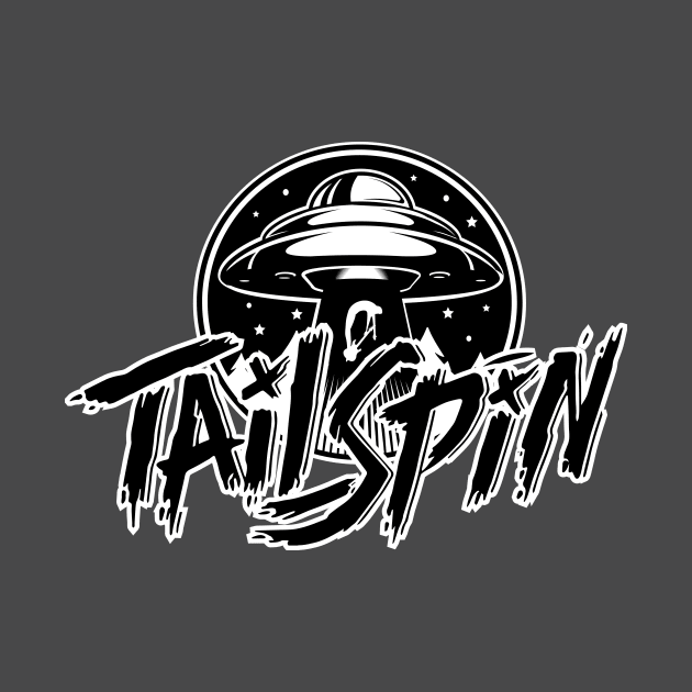 Tailspin Band Black UFO Graphic by Tailspin Band