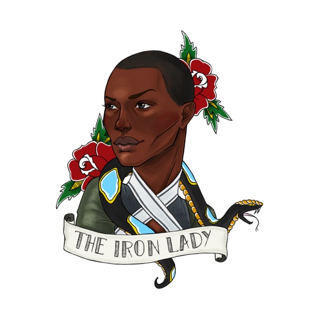 The Iron Lady by sabryannedraws