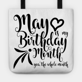 May Birthday Tote