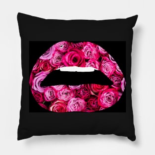 Flower lips Pillow