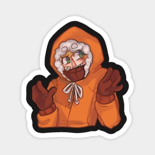 Kenny McCormick Sticker (South Park) Magnet