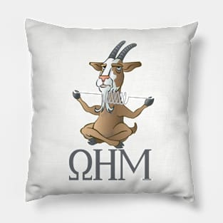 Ω VAPE Shirt | OHM Goat Pillow