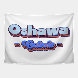 Oshawa, Ontario | I Love Oshawa Tapestry