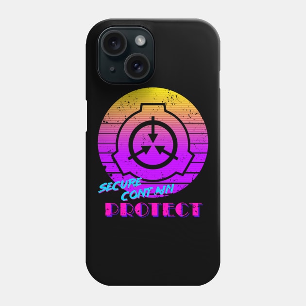 SCP Retro - alternate Phone Case by CCDesign