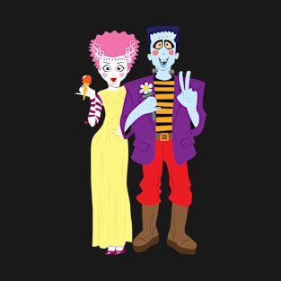 Frankenstein Monster and Bride T-Shirt