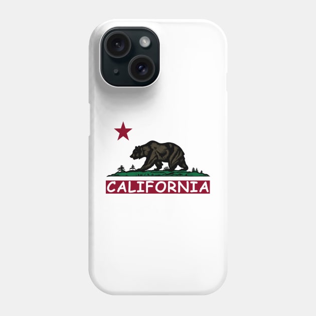 California Flag Phone Case by Sneek661