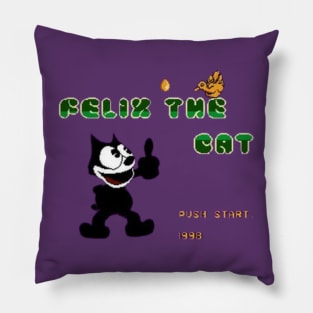 Felix Pixel Retro Gamer Pillow