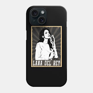 80s Style Lana Del Rey Phone Case