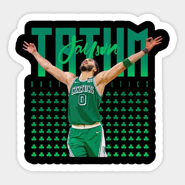 Jayson Tatum - Jayson Tatum Design - Sticker