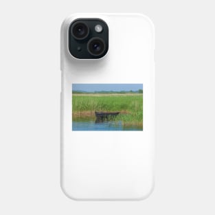 Gager, Ruegen, Mecklenburg-Western Pomerania, Germany, Ruegen Island, boat Phone Case