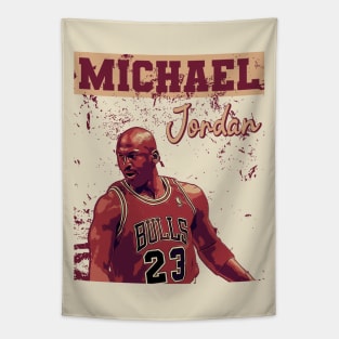 michael jordan | Vintage poster Tapestry