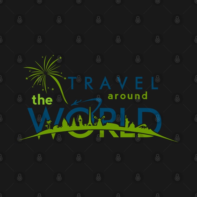 travel around the world by gravisio