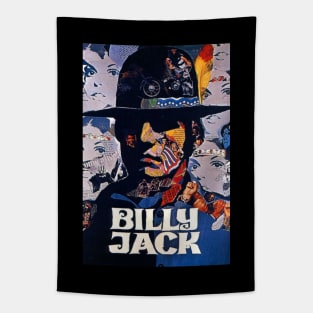 Billy Jack Collage Movie Poster Tapestry