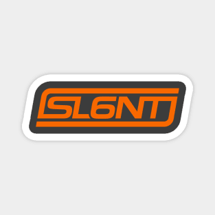 Slant 6 Icon (Orange + Asphalt) Magnet