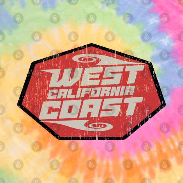 California West Coast Surf distressed by SpaceWiz95