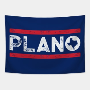 Retro Plano, Texas // Vintage Plano DFW Metroplex Hometown Tapestry