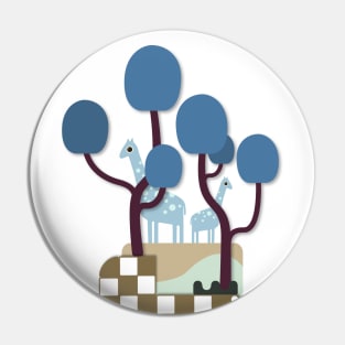 Girath & Blue Trees Pin