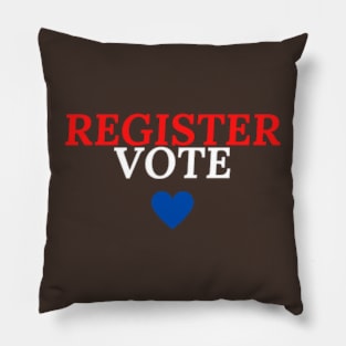 REGISTER VOTE ❤️, Election day, Election, Vote Pillow