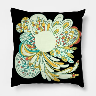 Abstract flower Pillow