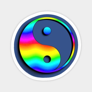 Yin Yang trip Magnet