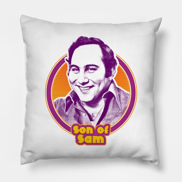 Son Of Sam // Retro Style Design Pillow by DankFutura