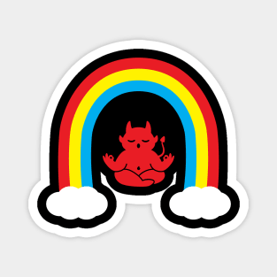 Meditation Devil and The Rainbow Magnet