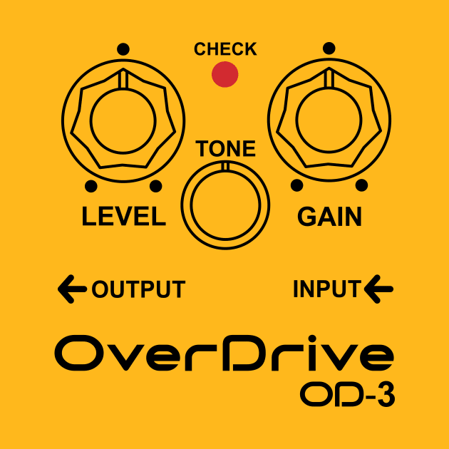 OverDrive Pedal OD-3 by weeed