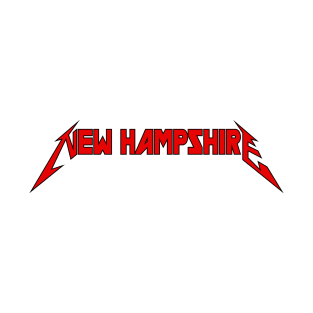 New Hampshire - Typography Art T-Shirt