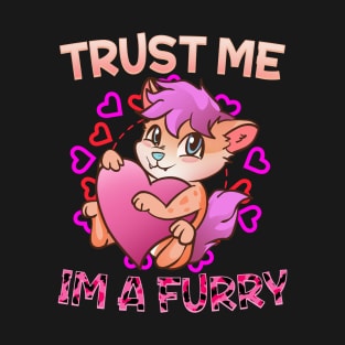 Trust me I'm a Furry I Furries Cosplay Fandom T-Shirt