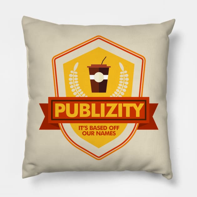 Publizity V.2 Pillow by robin