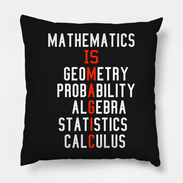 Maths Pillow by bullshirter