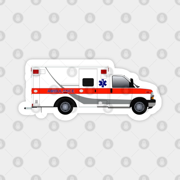 Ambulance Magnet by BassFishin