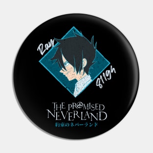 THE PROMISED NEVERLAND: RAY (GRUNGE STYLE) Pin