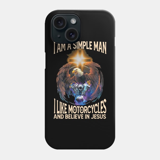 I am a Simple Man Phone Case by Hinokart