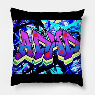 Graffiti A.D.H.D Pillow