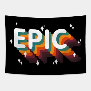 EPIC - Epic win / Epic Fail (Vintage Retro Epic) Tapestry
